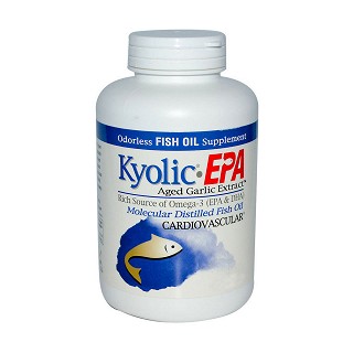 wakunaga - kyolic epa 陈年大蒜提取物 分子蒸馏鱼油(250粒)
