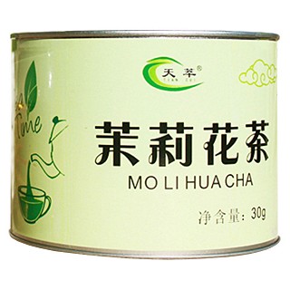 天萃茉莉花茶(圆罐)