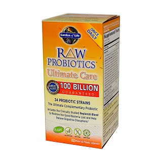 garden of life raw probiotics ultimate care(30粒)