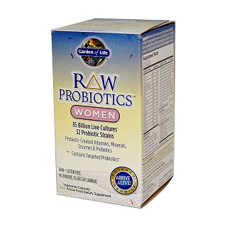 garden of life raw probiotics 益生菌素食胶囊(garden)