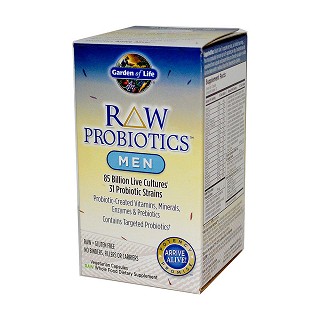 garden of life raw probiotics 益生菌素食胶囊(garden)