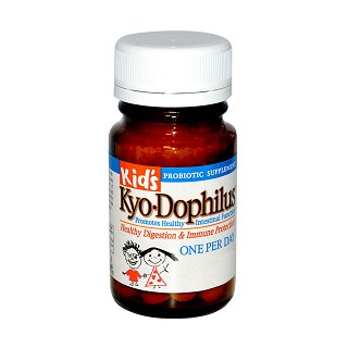 wakunaga - kyolic 儿童 kyo-dophilus 益生菌 香草咀嚼片(kyolic)