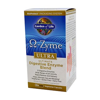 garden of life 终极消化酶素混合体素食胶囊(210粒)