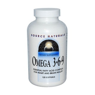 source naturals 欧米伽3、6、9胶囊(source)