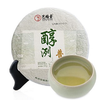 艺福堂 云南普洱茶 七子生茶饼(407克)
