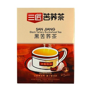 三匠 黑苦荞茶 盒装(300g)