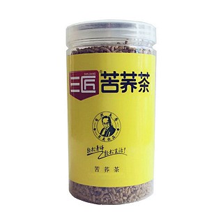 三匠 苦荞茶 罐装 无糖 麦香型(300g)