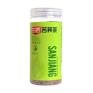 三匠 黑苦荞全胚芽茶 罐装 无糖 焦香型(三匠苦荞科技)
