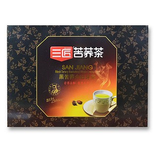 三匠 黑苦荞茶 全胚芽型荞麦茶 礼盒装(400g)