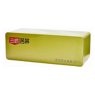 三匠 黑苦荞全株茶 长条铁盒装(200g)
