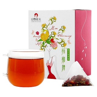 山野农夫 荷叶茶杨柳腰 三角袋泡茶(100g)