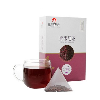 山野农夫  紫米红茶 三角袋泡茶(100g)