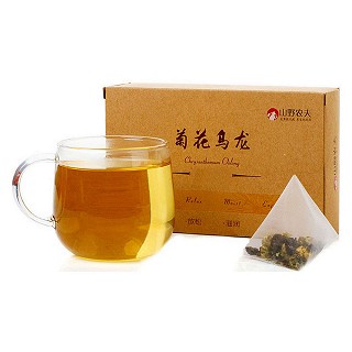 山野农夫 菊花乌龙茶 三角袋泡茶(60g)