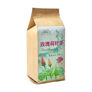 山野农夫 玫瑰荷叶茶 三角袋泡茶(山野农夫)