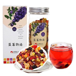 山野农夫 果粒茶 蓝莓味(150g)