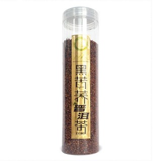美食地图 全胚黑苦荞普洱茶(200克)