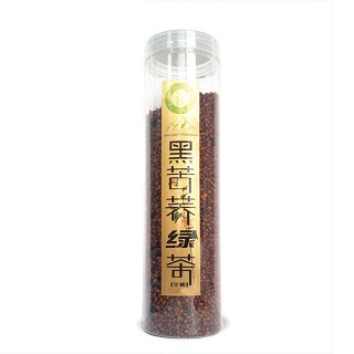 美食地图 全胚黑苦荞绿茶(400克)