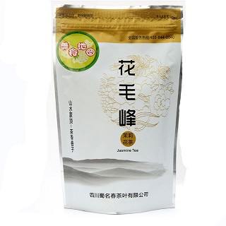 美食地图 春茶花毛峰 200克(蜀名春)