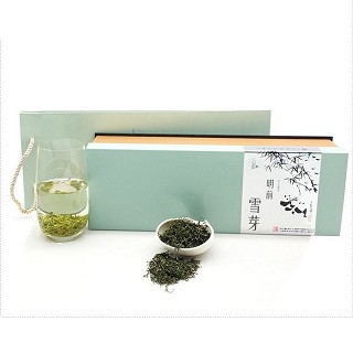 美食地图 明前雪芽 蒙顶山绿茶 160克装(蜀名春)