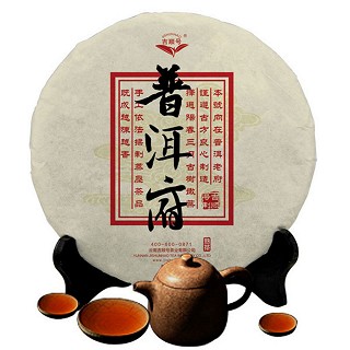 吉顺号 普洱府熟茶 357克(吉顺号)