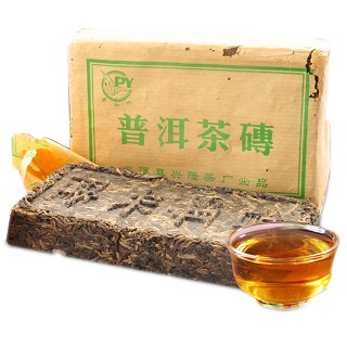吉顺号 自家珍藏茶砖 2005年老茶砖 200克(吉顺号)