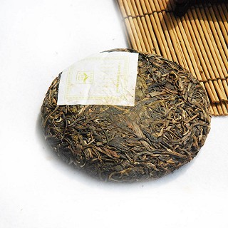 吉顺号 蛮砖山生饼 普洱生茶(200克)