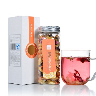 简品100 柚子花果茶 150克(青春塘)