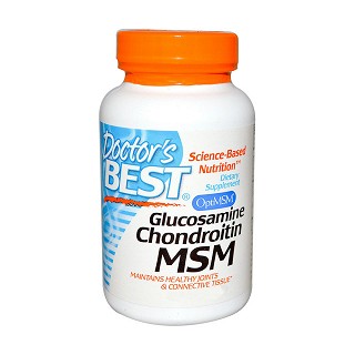 doctor's best 氨基葡萄糖软骨素二甲基砜胶囊(240粒)