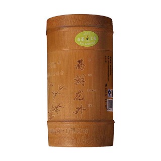中狮 西湖龙井 特级茶 竹罐装(55g)