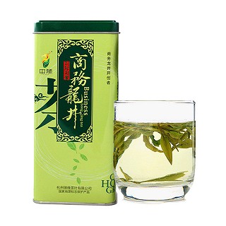 中狮 一级龙井茶 商务 铁罐装(90g)