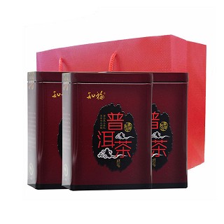 知福茶叶 洱茶熟茶 铁盒罐(乐知福)