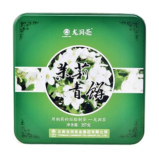 龙润 茉莉青饼茶 (凤庆龙润)