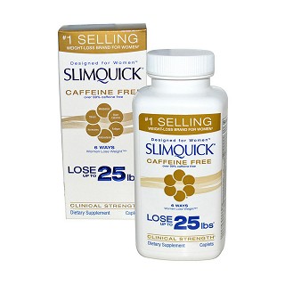 slimquick 女士减肥配方胶囊 无咖啡因(36粒)