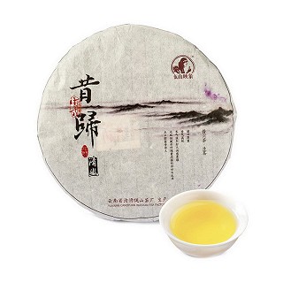 佤山映象 昔归2014 古树茶 普洱生茶饼(仓源)