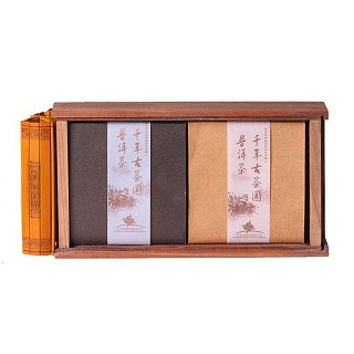 同庆号 黄印礼意四喜贡茶礼盒 普洱茶(易武同庆号)