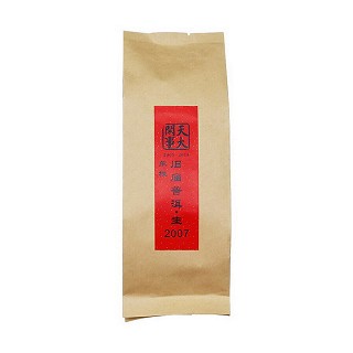 天大闲事 2007年旧庙古树茶 普洱茶生茶(茶马)