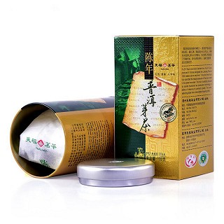 天福 云南陈年金芽 普洱熟茶(安溪天福)