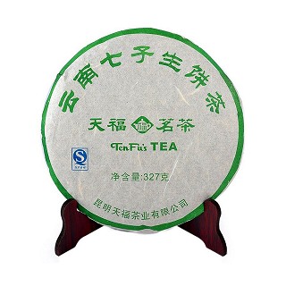 天福 大叶普洱茶 云南七子青饼(安溪天福)
