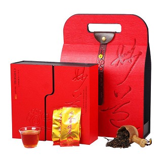 茗山生态茶 金骏眉红茶(高档皮质感礼盒装)
