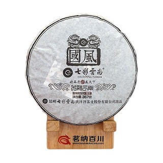 茗纳百川 国风普洱茶 七子饼茶(凤庆大摆田茶厂)
