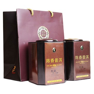 茗纳百川 普洱陈年茶头 陈香普洱茶(凤庆大摆田茶厂)