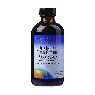 planetary herbals 樱桃树皮润喉糖浆(planetary)