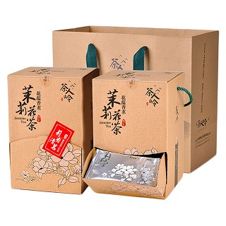 茶人岭 臻品茶礼盒包装 特级茉莉花茶(茶人岭)