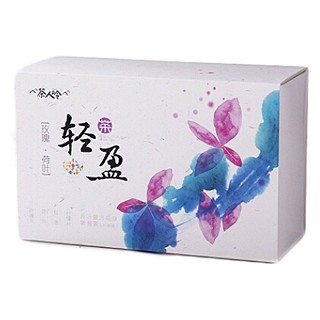 茶人岭 玫瑰荷叶轻盈茶 复方花草茶(茶人岭)