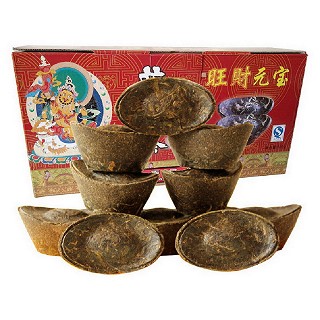 滇湘 茶雕摆件 普洱生茶(小号元宝)