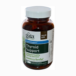 gaia herbs 甲状腺健康液体胶囊(150粒)
