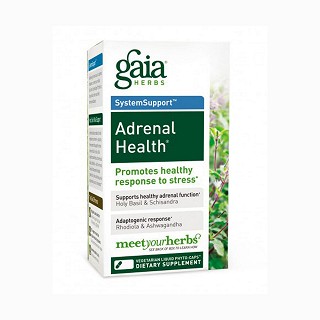 gaia herbs 肾上腺健康液体胶囊(150粒)