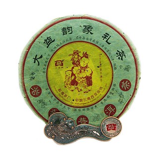 大益 2006年韵象礼茶 普洱茶生茶(岩韵)