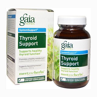gaia herbs thyroid support(150粒)