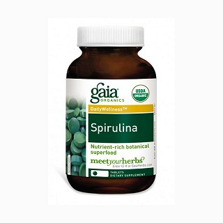 gaia herbs 螺旋藻片(gaia)